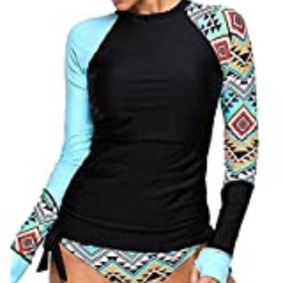 Printing Long Sleeve Rash guard Shirts - Picture 2 of 4